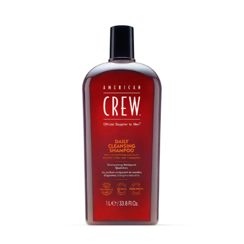 American Crew Daily Cleansing Shampoo 33.8oz - Image 3