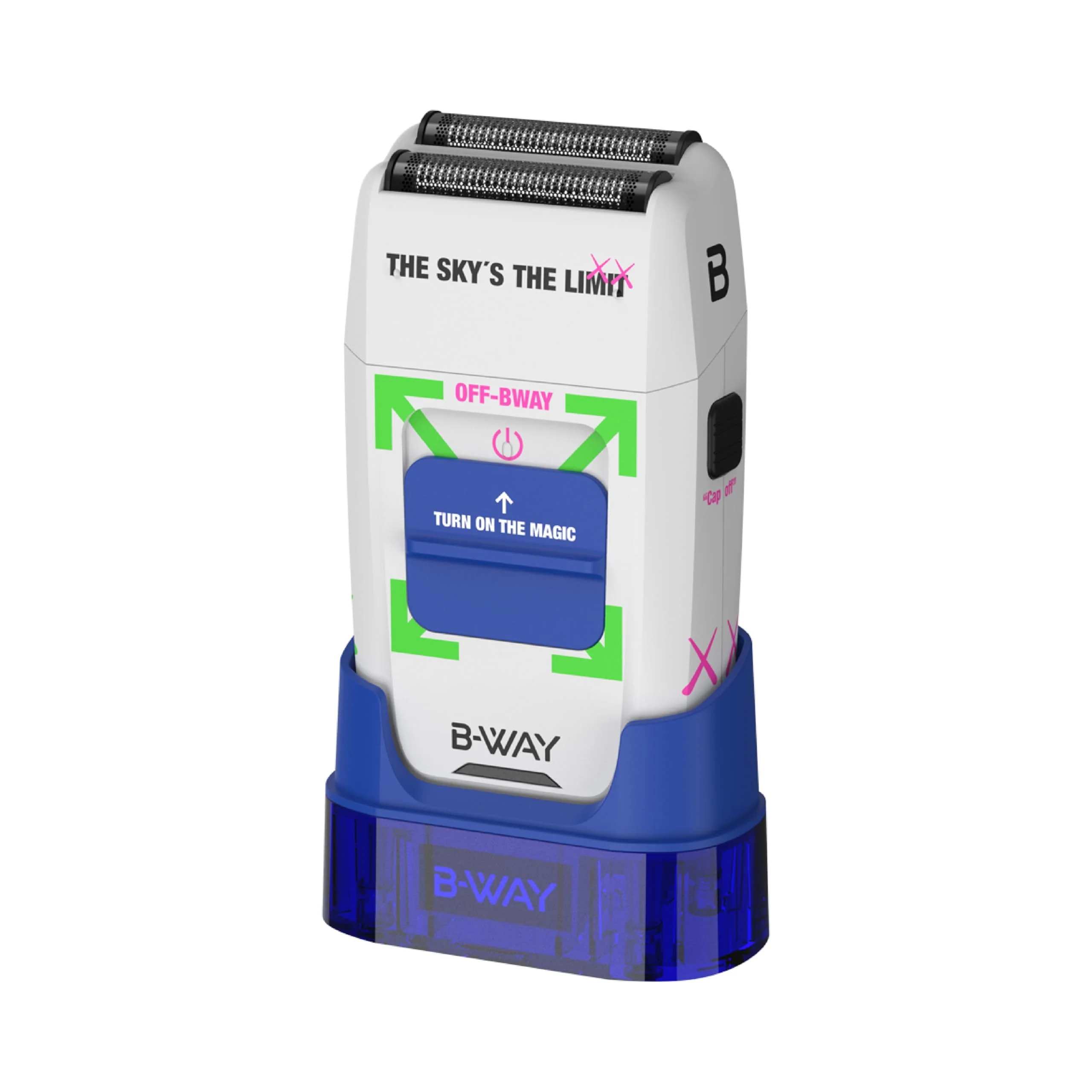 B-Way B10K Professional Barber Kit | Clipper + T-Pro Trimmer + OFF Shaver | FREE Barber Cape - Image 4
