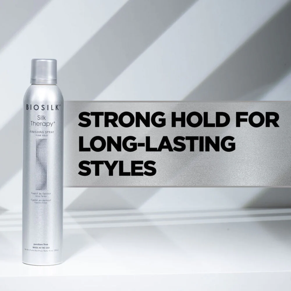 BioSilk Silk Therapy Firm Hold Finishing Spray 10oz - Image 2