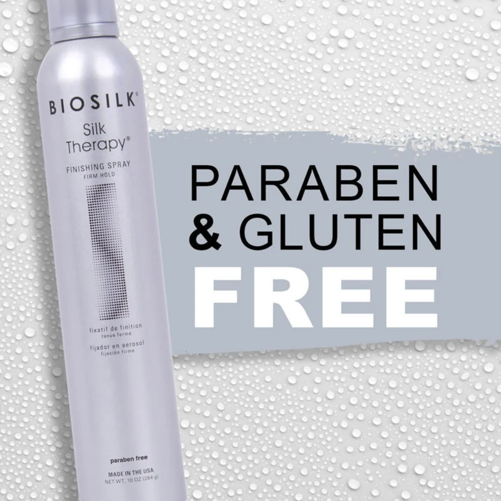 BioSilk Silk Therapy Firm Hold Finishing Spray 10oz - Image 3