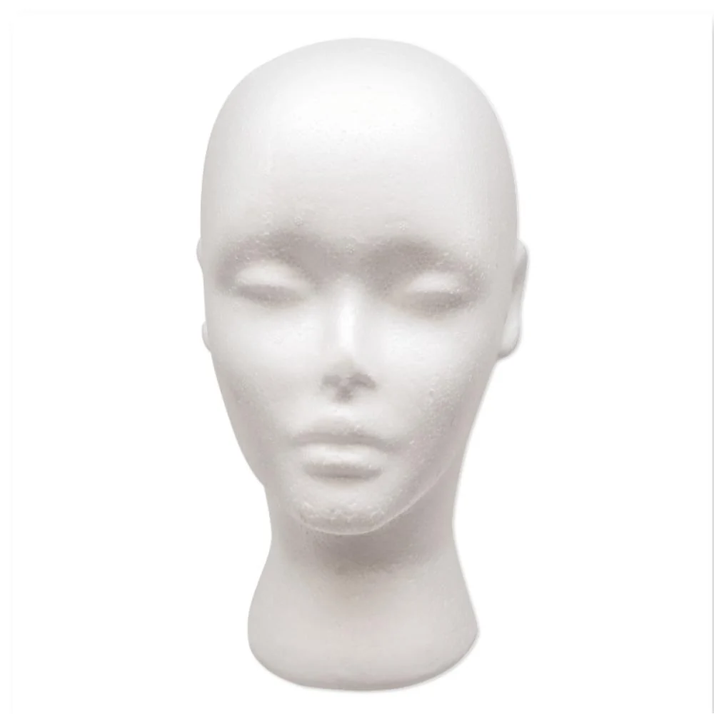 Celebrity Styrofoam Head Manikin