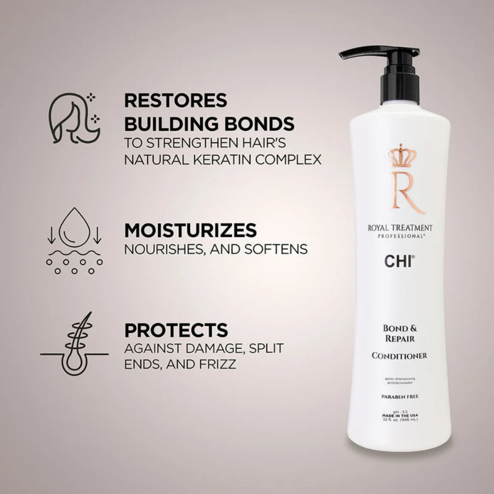CHI Royal Treatment Bond & Repair Conditioner 32oz - Image 2
