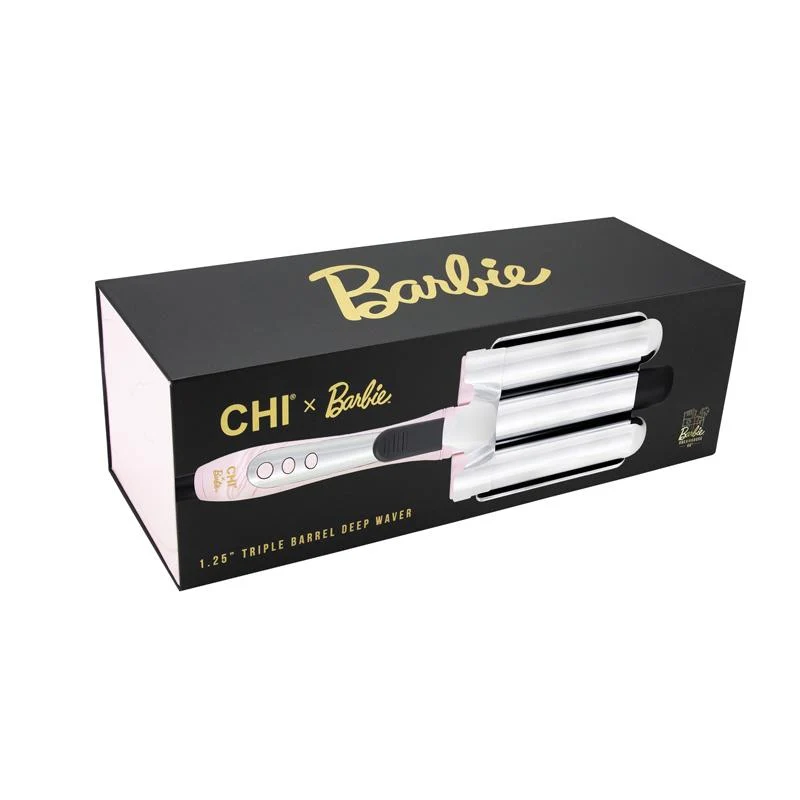 CHI X Barbie 1.25" Triple Barrel Deep Waver - Image 2