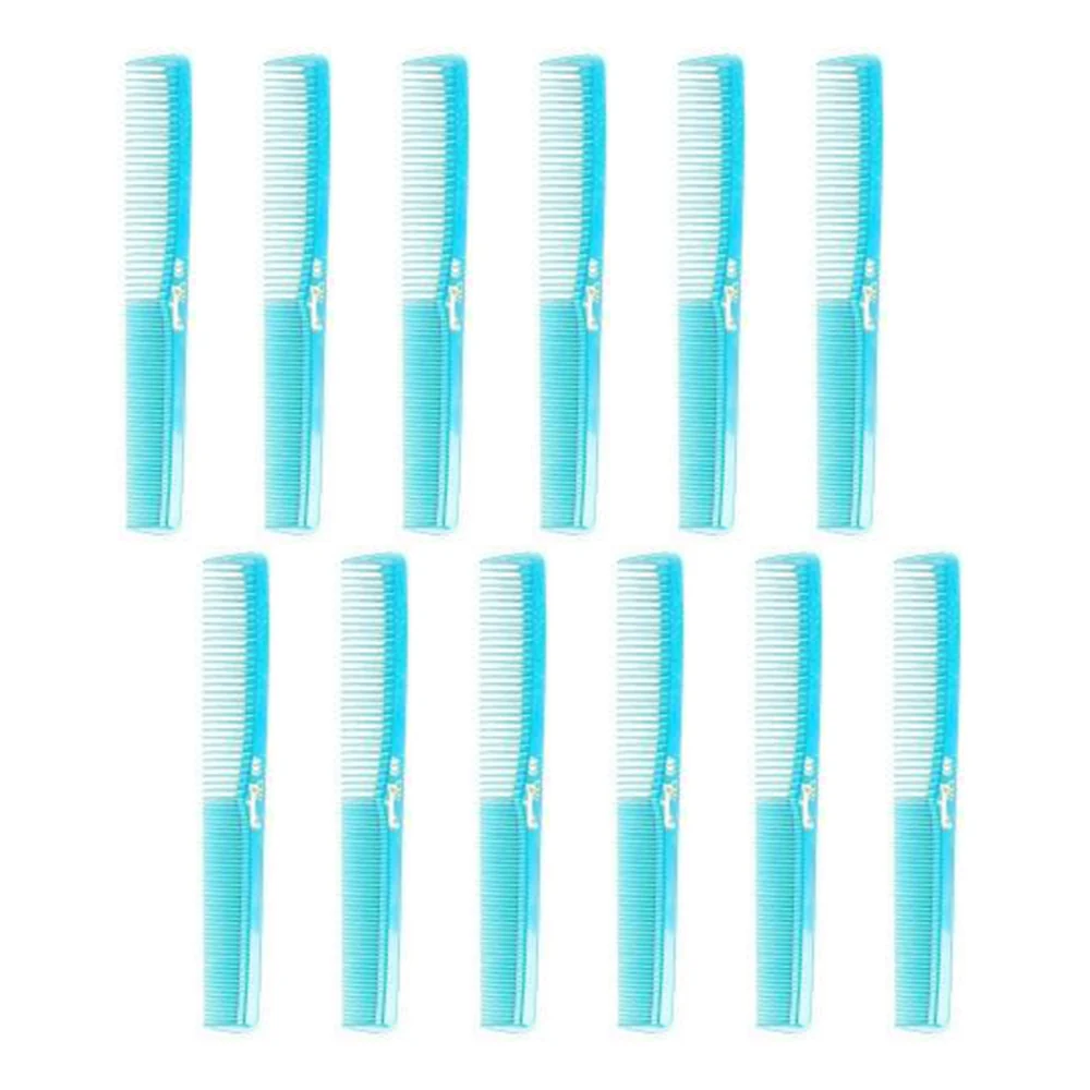 Cleopatra 7" Styling Combs #400 Baby Blue - 12ct