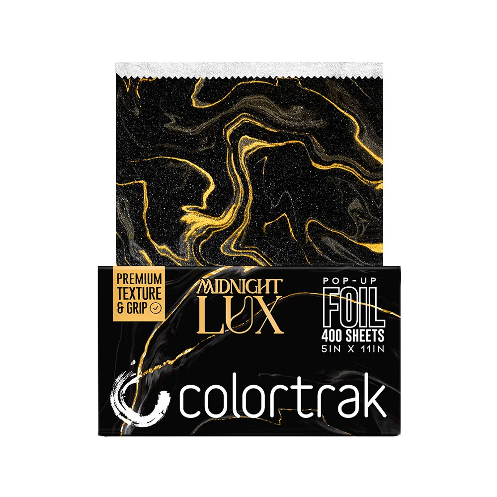 Colortrak Midnight Lux Pop-Up Hair Foil - 5" x 11" - 400ct