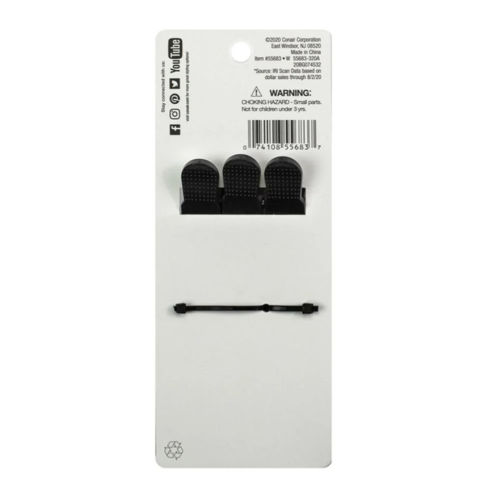 Conair Styling Clips Mega Hold - 3ct - Image 3