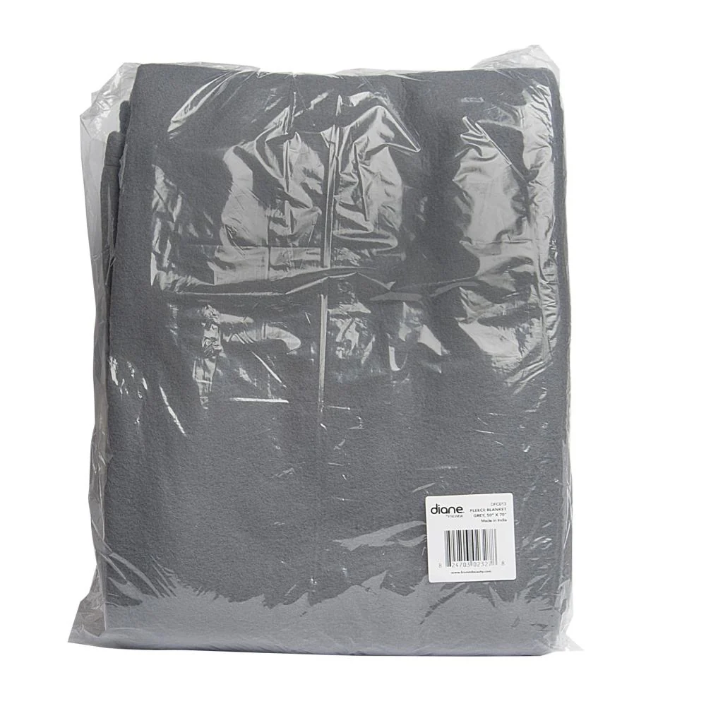 Diane Fleece Blanket - Grey
