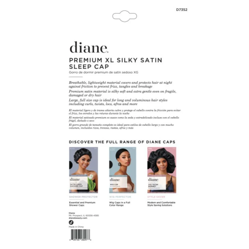 Diane Premium XL Satin Sleep Cap - Image 2