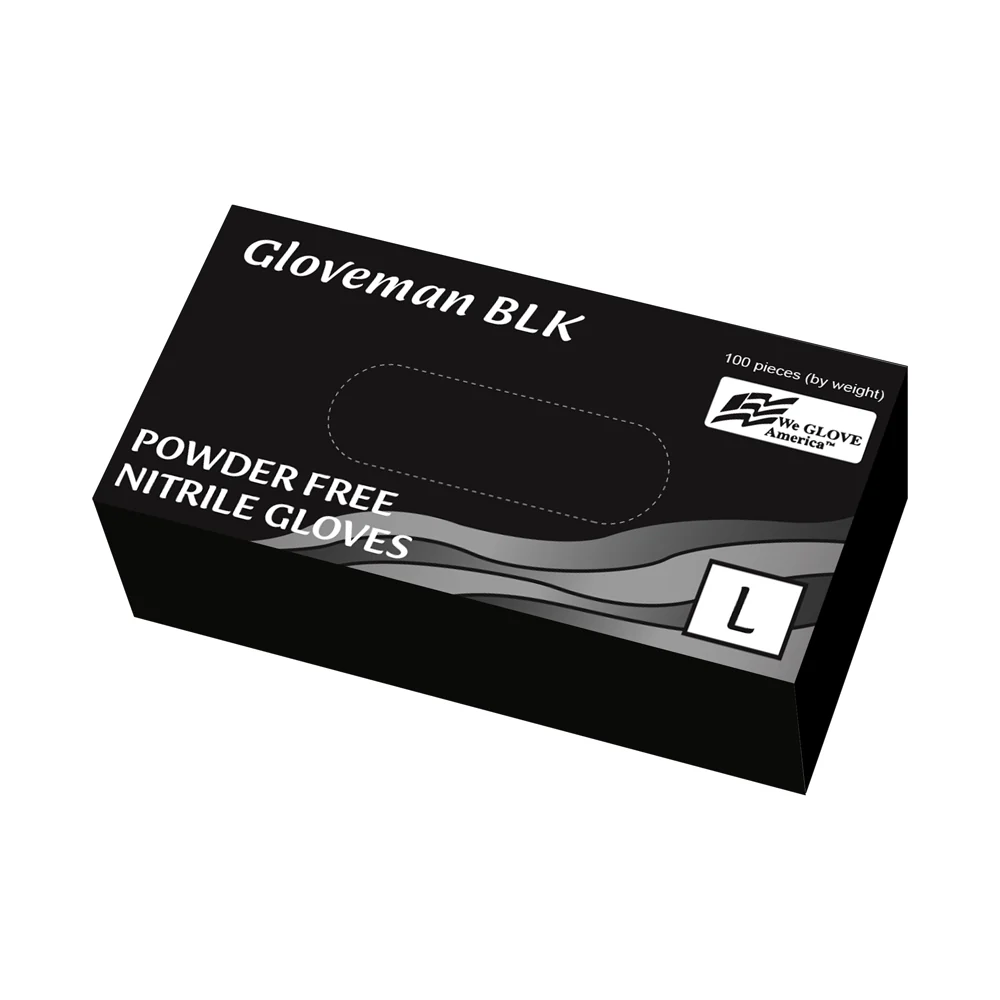 Ultragard Powder-Free Nitrile Gloves - Black - Image 3