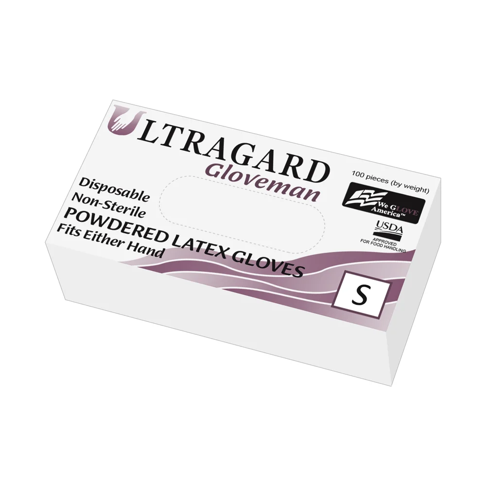 Ultragard Powdered Latex Gloves - Image 2