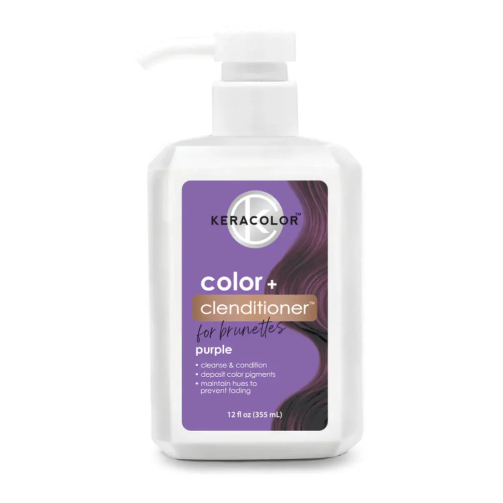 KeraColor Color + Clenditioner for Brunettes 12oz - Image 2