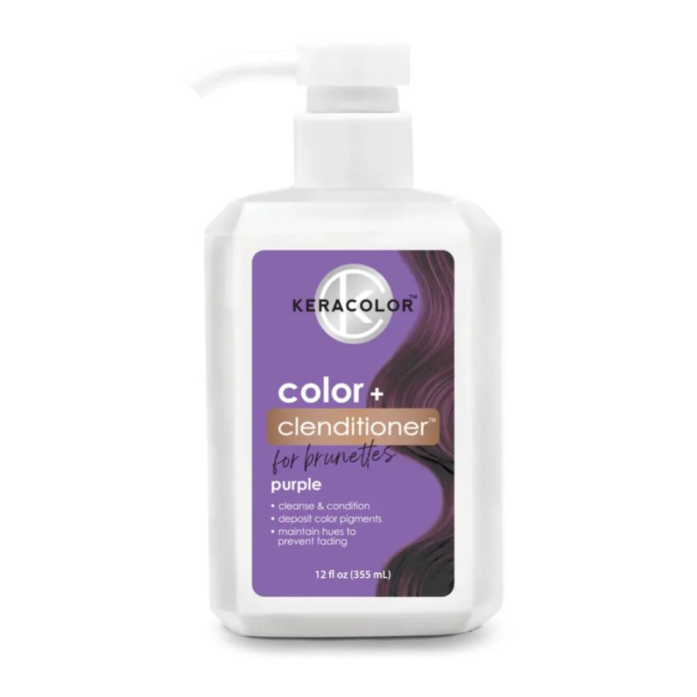 KeraColor Color + Clenditioner for Brunettes 12oz - Image 3