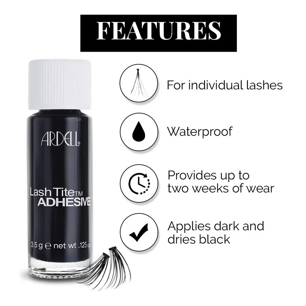Ardell LashTite Lash Adhesive, Dark 0.125oz - Image 2