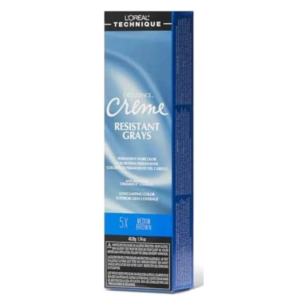 L'Oréal Excellence Crème Resistant Grays Permanent Hair Color - Image 3