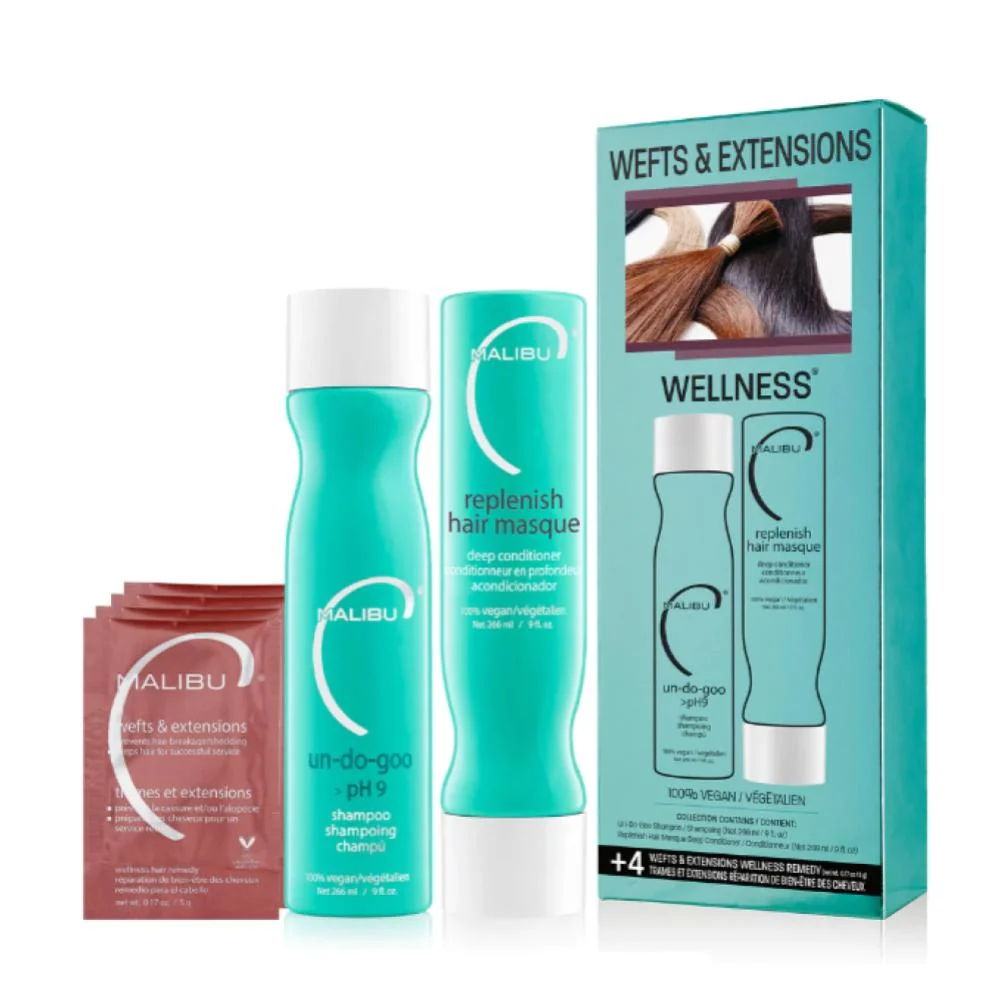 Malibu C Wefts & Extensions Wellness Collection
