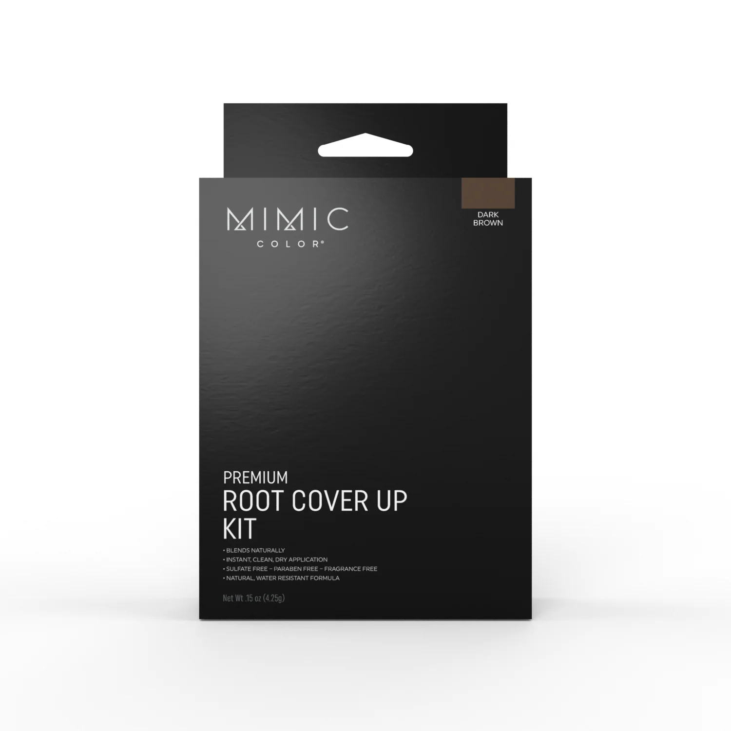 Mimic Color Root Touch-Up Kit Dark Brown - Instantly Cover Gray Hair Between Salon Visits