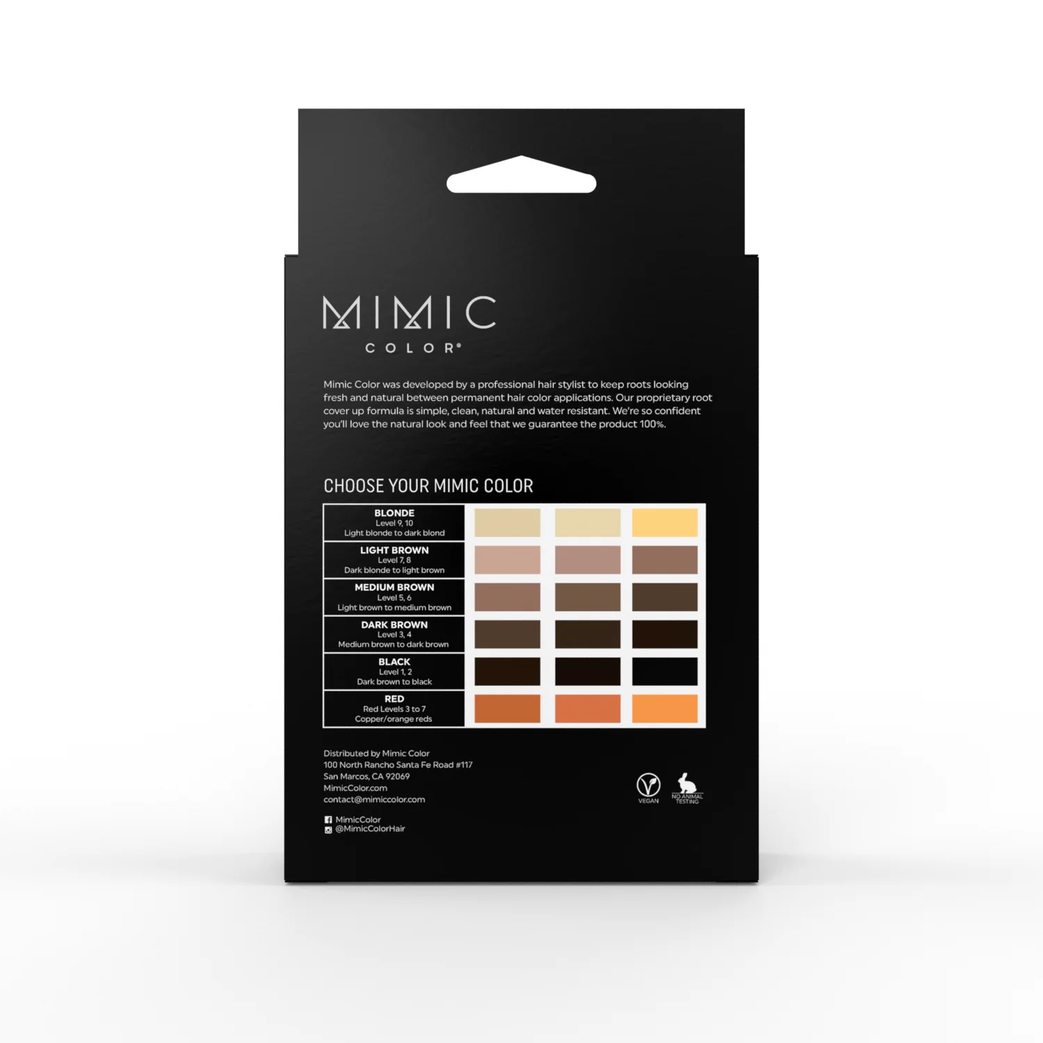 Mimic Color Root Touch-Up Kit Dark Brown - Instantly Cover Gray Hair Between Salon Visits - Image 3