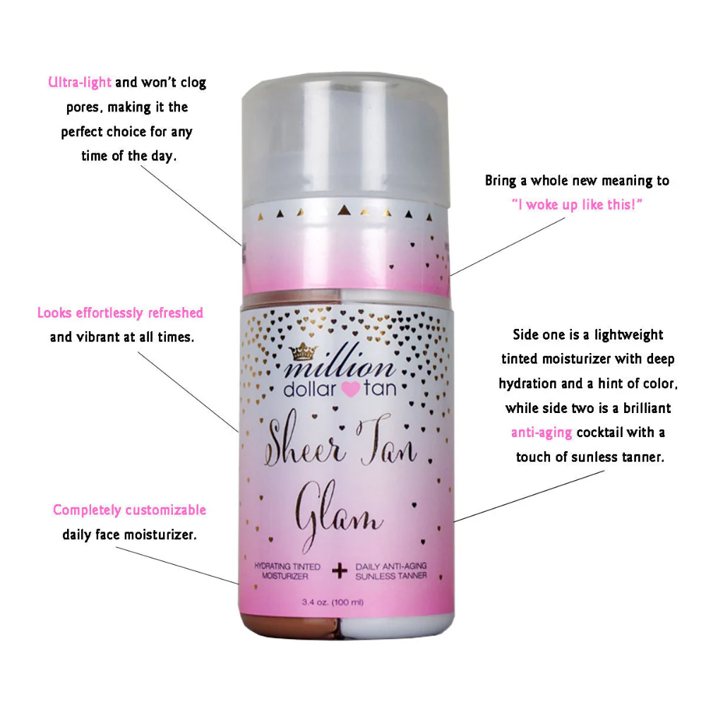 Sheer Tan Glam Tinted Moisturizer - Image 2