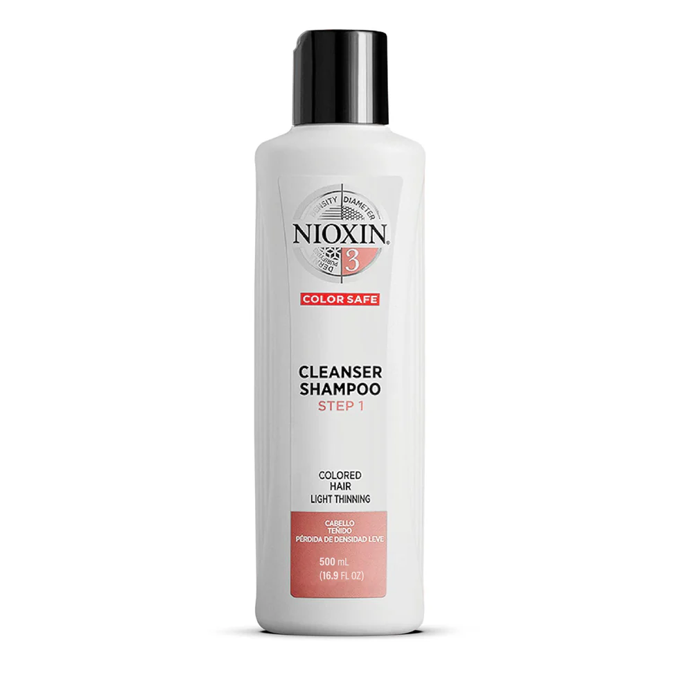 Nioxin System 3 Color Safe Cleanser Shampoo 16.9oz - Image 7