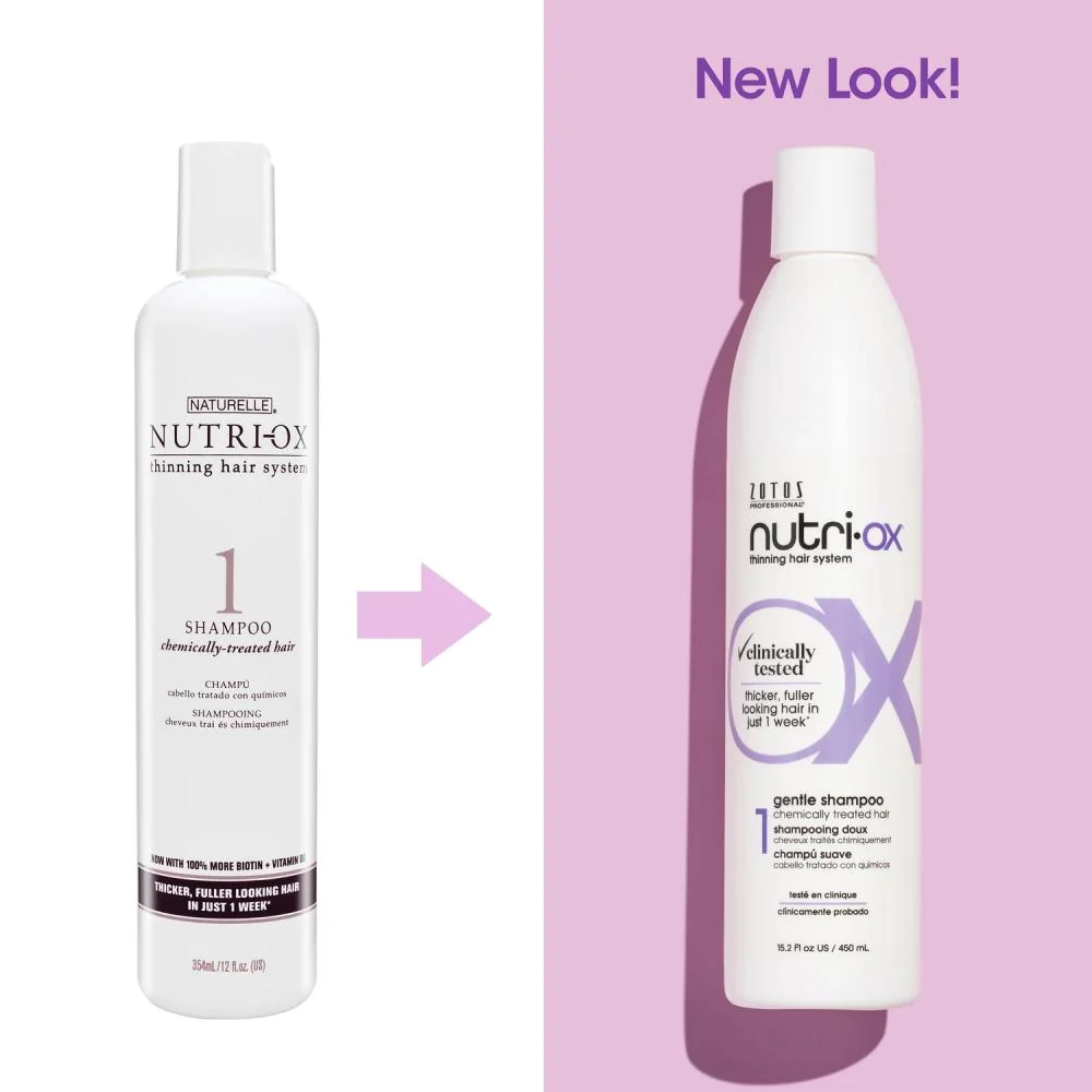 Nutri-Ox Gentle Shampoo for Chemically Treated Hair 15.2oz - Image 2