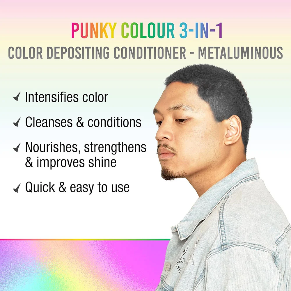 Punky Colour 3-In-1 Color Depositing Shampoo Plus Conditioner 8.5oz - Image 19