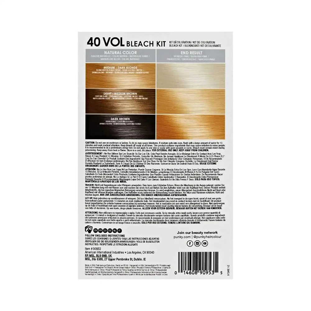 Punky Colour Intrabond Bleach Kit - Image 3