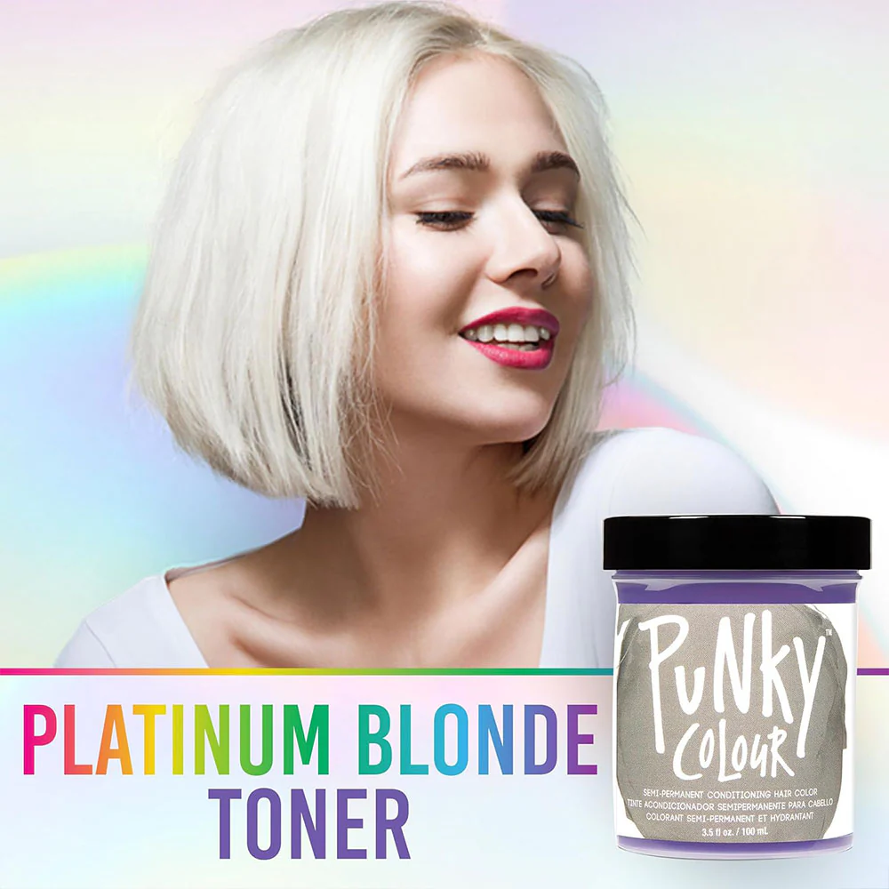 Punky Colour Platinum Blonde Toner - Image 4