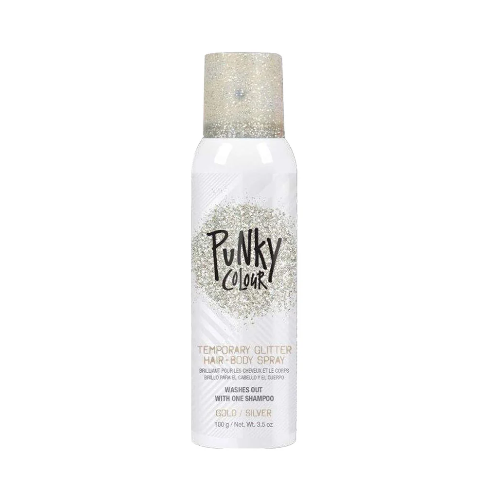 Punky Colour Temporary Hair and Body Glitter Spray 3.5oz - Image 3