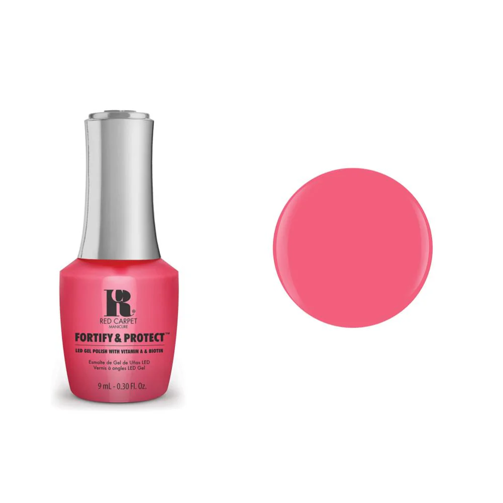Red Carpet Manicure Fortify and Protect LED Gel Nail Polish - Image 8