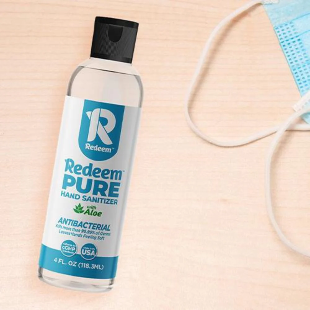 Redeem Pure Hand Sanitizer 4oz - Image 2