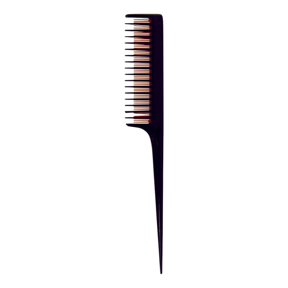 Salonchic 8" Triple Teasing Rat Tail Comb