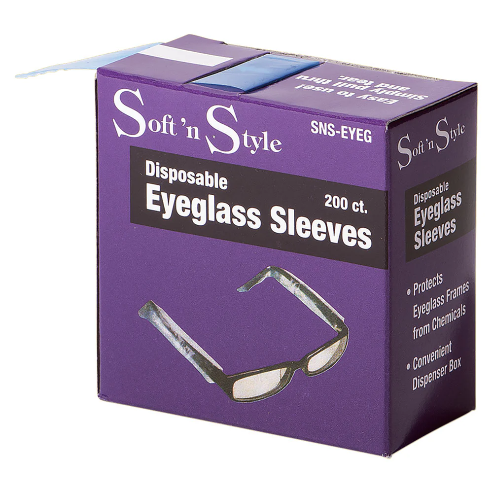 Soft 'N Style Disposable Eyeglass Sleeves