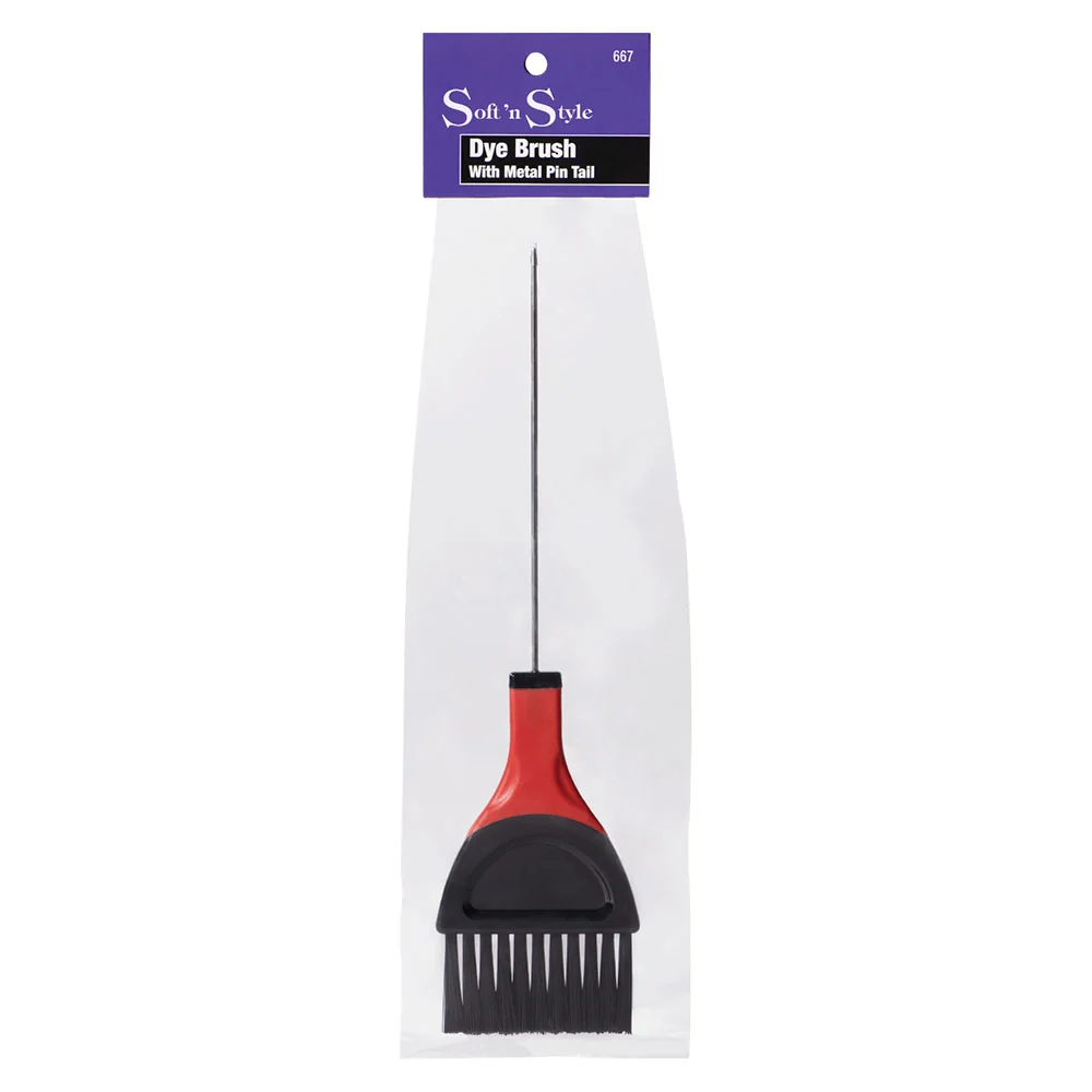 Soft 'N Style Dye Brush with Metal Pin Tail - Image 2