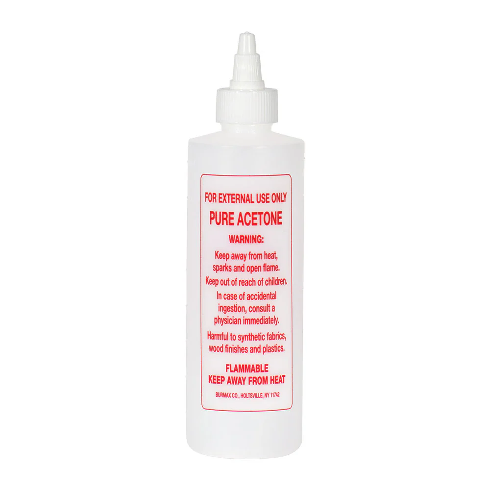 Soft 'N Style Imprinted Acetone Bottle - 8oz - Image 2