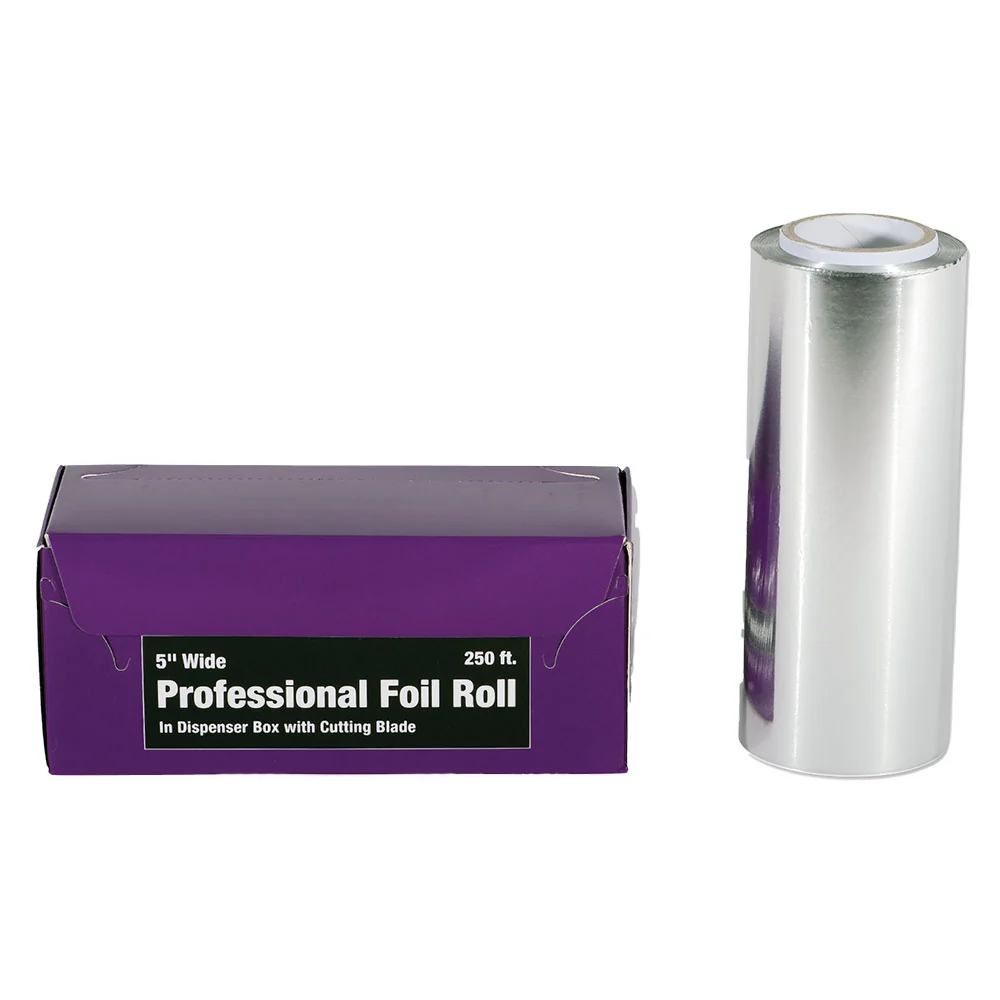 Soft 'N Style Wide Professional Foil Roll - 5" x 250' - Image 2