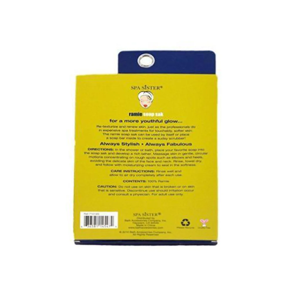 Spa Sister Ramie Soap Sak - Image 3