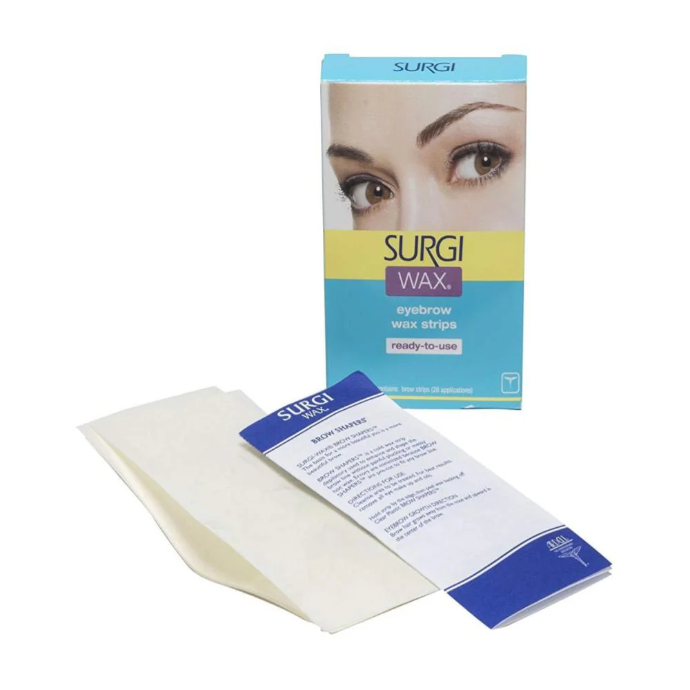 Surgi-Wax Brow Shapers For Brows, 28 Strips - Image 2