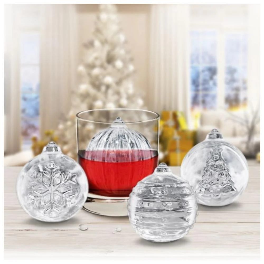 Tovolo Holiday Ornament Ice Molds - Set of 4 - Image 2