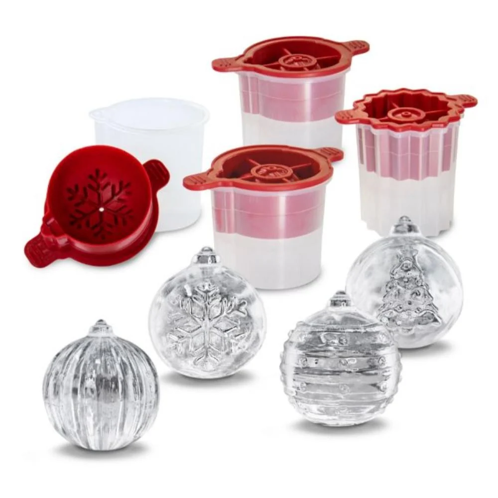 Tovolo Holiday Ornament Ice Molds - Set of 4 - Image 3