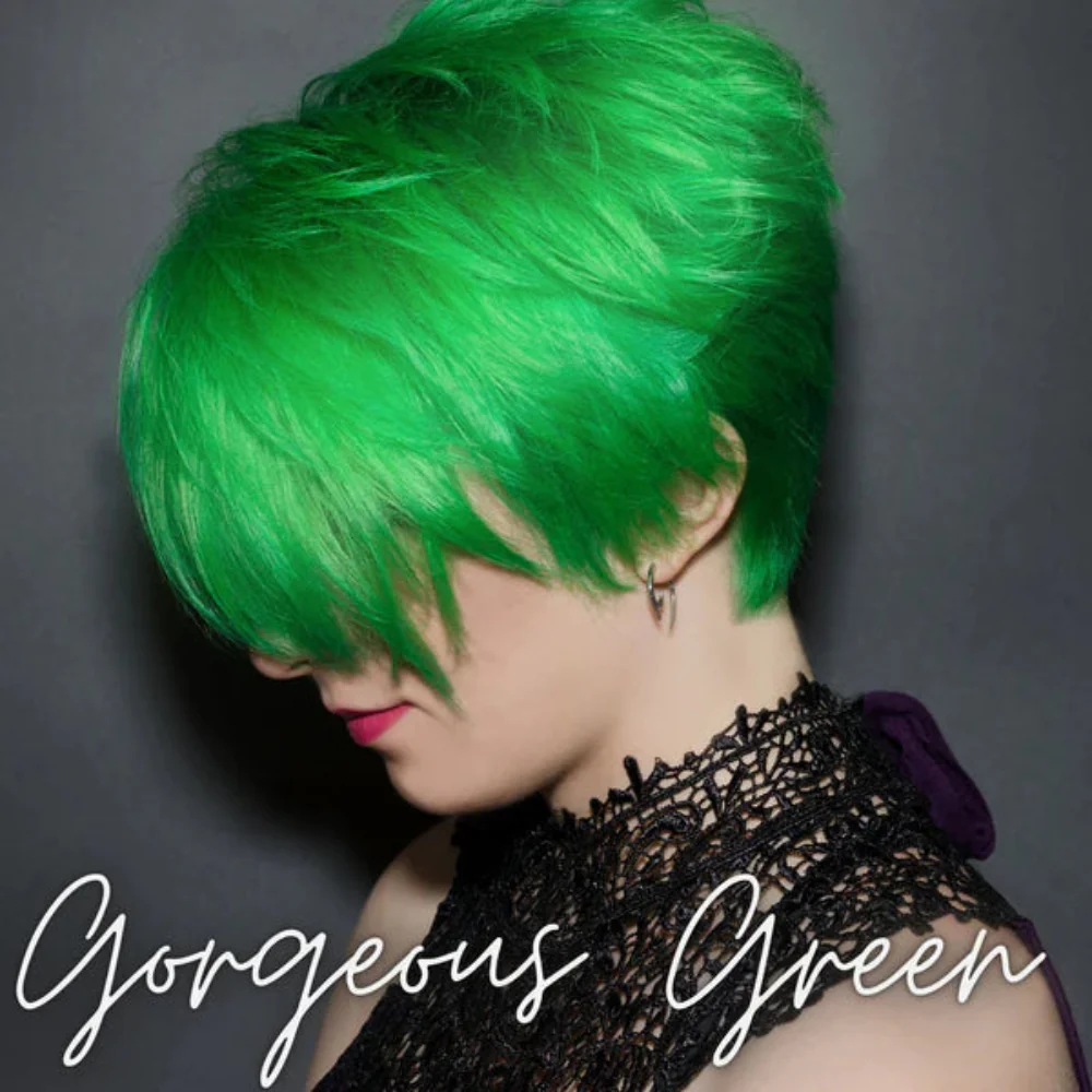 Tressa Watercolors Intense Metallic Shampoo Green 8.5oz - Image 3