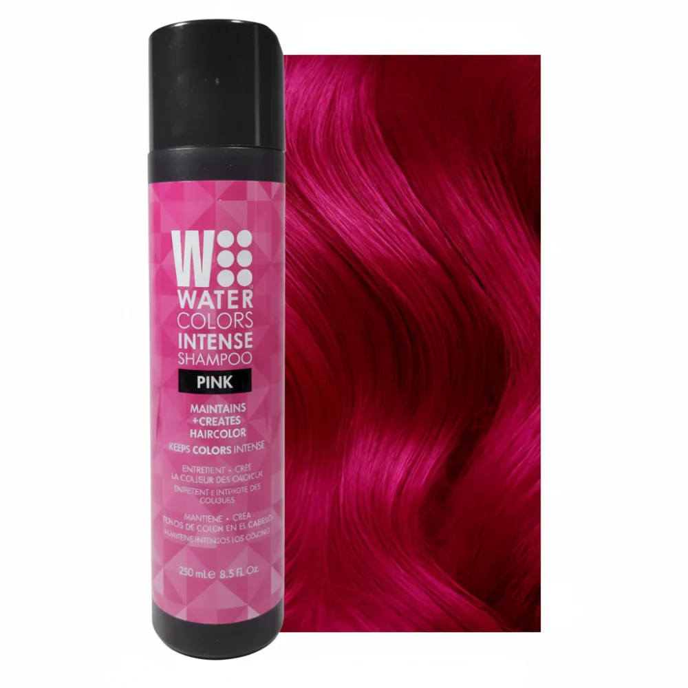 Tressa Watercolors Intense Metallic Shampoo Pink 8.5oz - Image 2