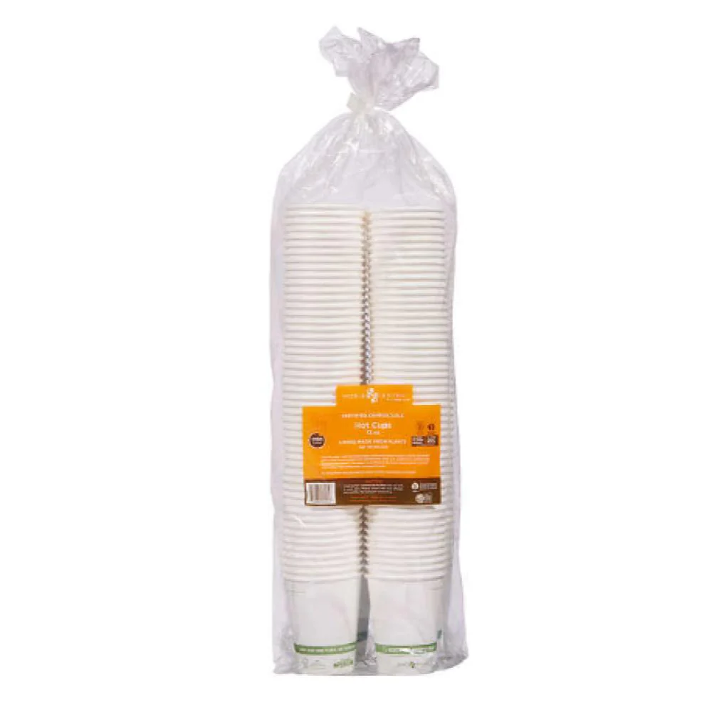 World Centric Compostable Hot Cups 12oz - 200ct